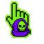 Skeletor Pixel Cursor pointer cursor