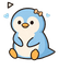 Sky Happy Penguin default cursor