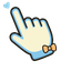 Sky Happy Penguin pointer cursor