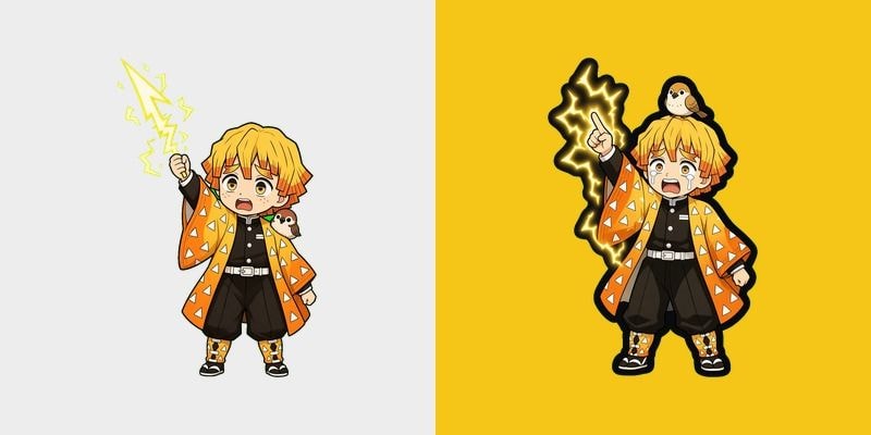 Solar Zenitsu Bolt Cursor