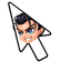 Spiky Chibi Hero default cursor