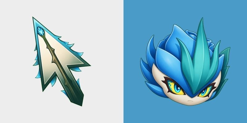 Spirit Water Lily Cursor