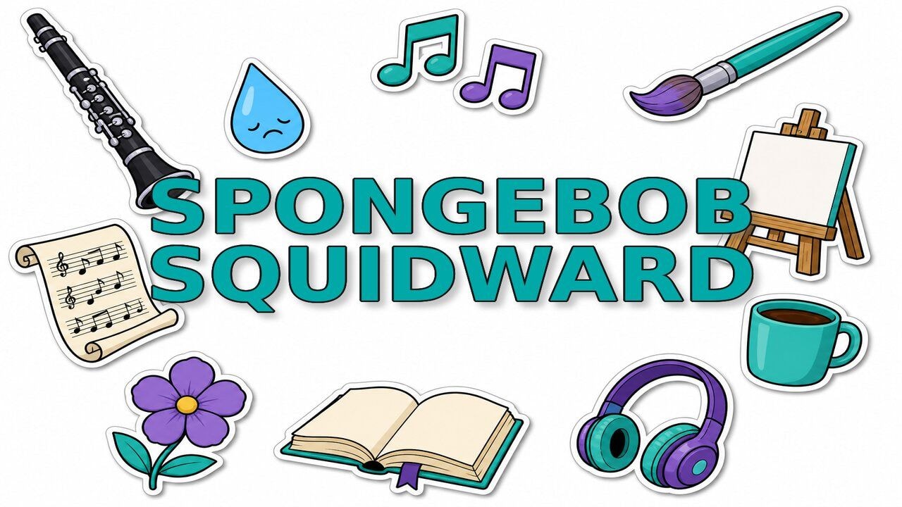 SpongeBob Squidward custom cursor collection preview
