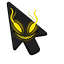 Spooky Black Cat Cursor default cursor