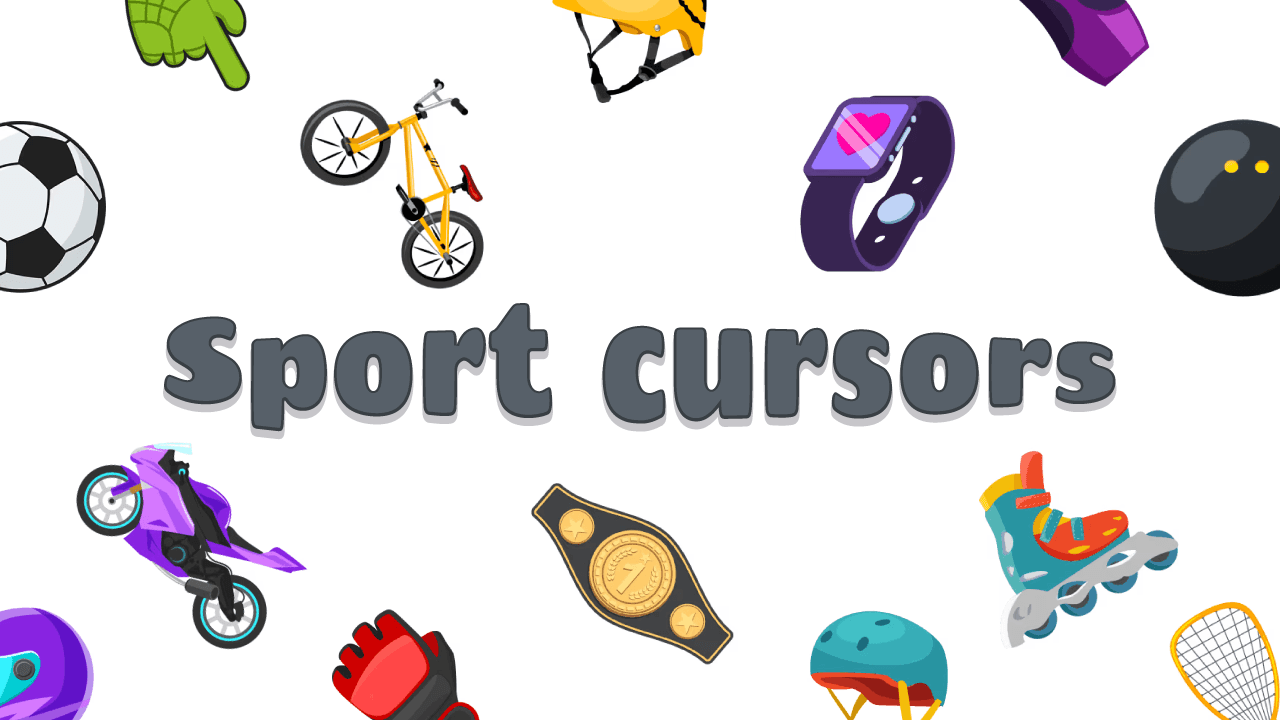 Sport custom cursor collection preview