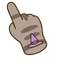 Stormy Halloween Cursor pointer cursor