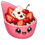 Strawberry Cream Bowl default cursor