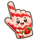 Strawberry Sundae pointer cursor