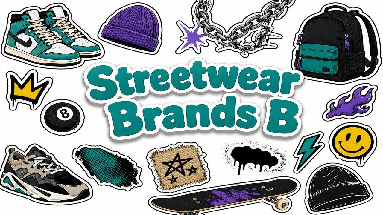 Streetwear Brands B custom cursor collection preview