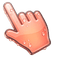 Sunset Dew Glass Cursor pointer cursor