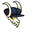 Tabi Flat Cap Skull Cursor default cursor