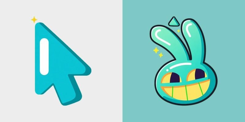 Teal Jax Digital Cursor