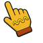 Theater Hot Dog pointer cursor