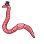 Top Hat Worm Cursor pointer cursor