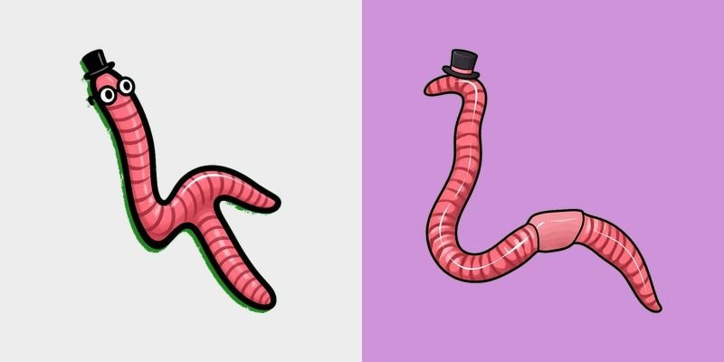 Top Hat Worm Cursor
