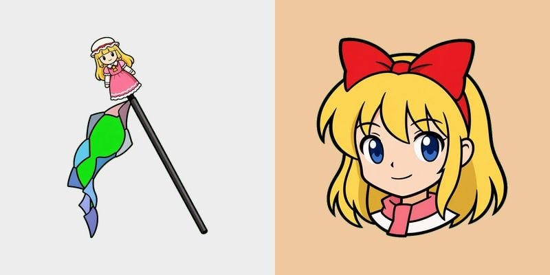 Touhou Alice Doll Cursor