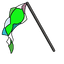 Touhou Sanae Ofuda Cursor default cursor