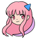 Touhou Yuyuko Fan Cursor pointer cursor