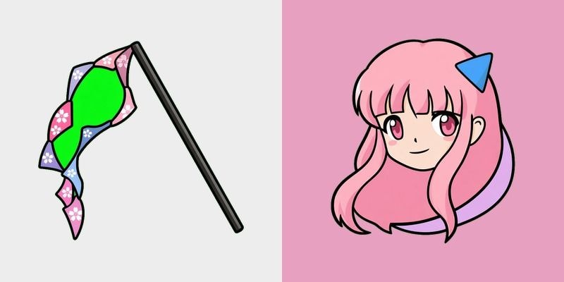 Touhou Yuyuko Fan Cursor