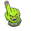 Toxic Slime Demon pointer cursor