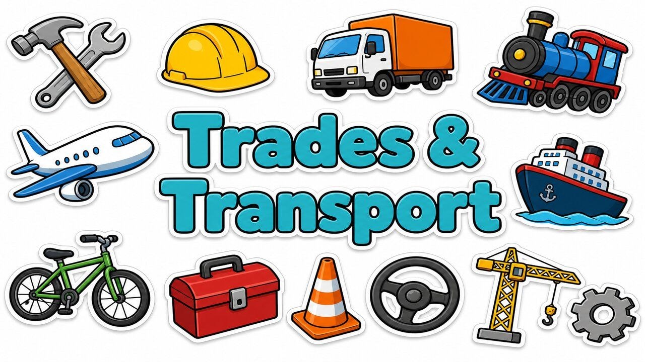Trades & Transport custom cursor collection preview