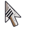 Triple Stripe Samba Cursor default cursor