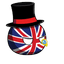 UK Countryball Cursor default cursor