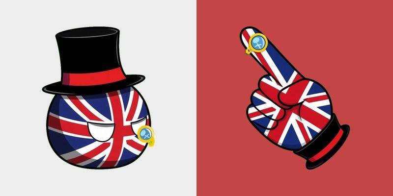 UK Countryball Cursor