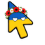 Ukraine Countryball Cursor default cursor