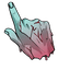 Undead Heart Cursor pointer cursor