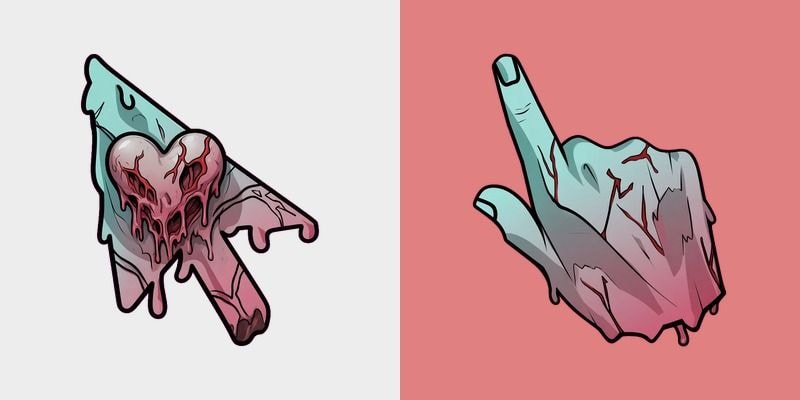 Undead Heart Cursor