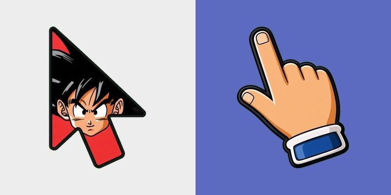 Vegeta DBZ Cursor