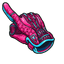 Vice Magenta Cyan pointer cursor