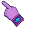 Violet Nebula Voyager pointer cursor