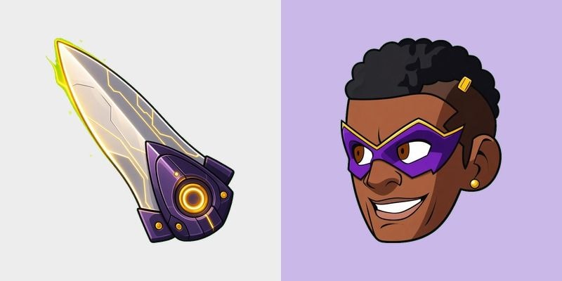 Violet Sentinel Blade Cursor