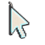 Voxel Ghost Glow Cursor default cursor