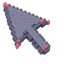 Voxel Tralalero Shark Cursor default cursor