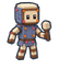 Voxel Tung Tung Sahur Cursor pointer cursor