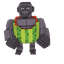 Voxel Watermelon Gorilla Cursor pointer cursor