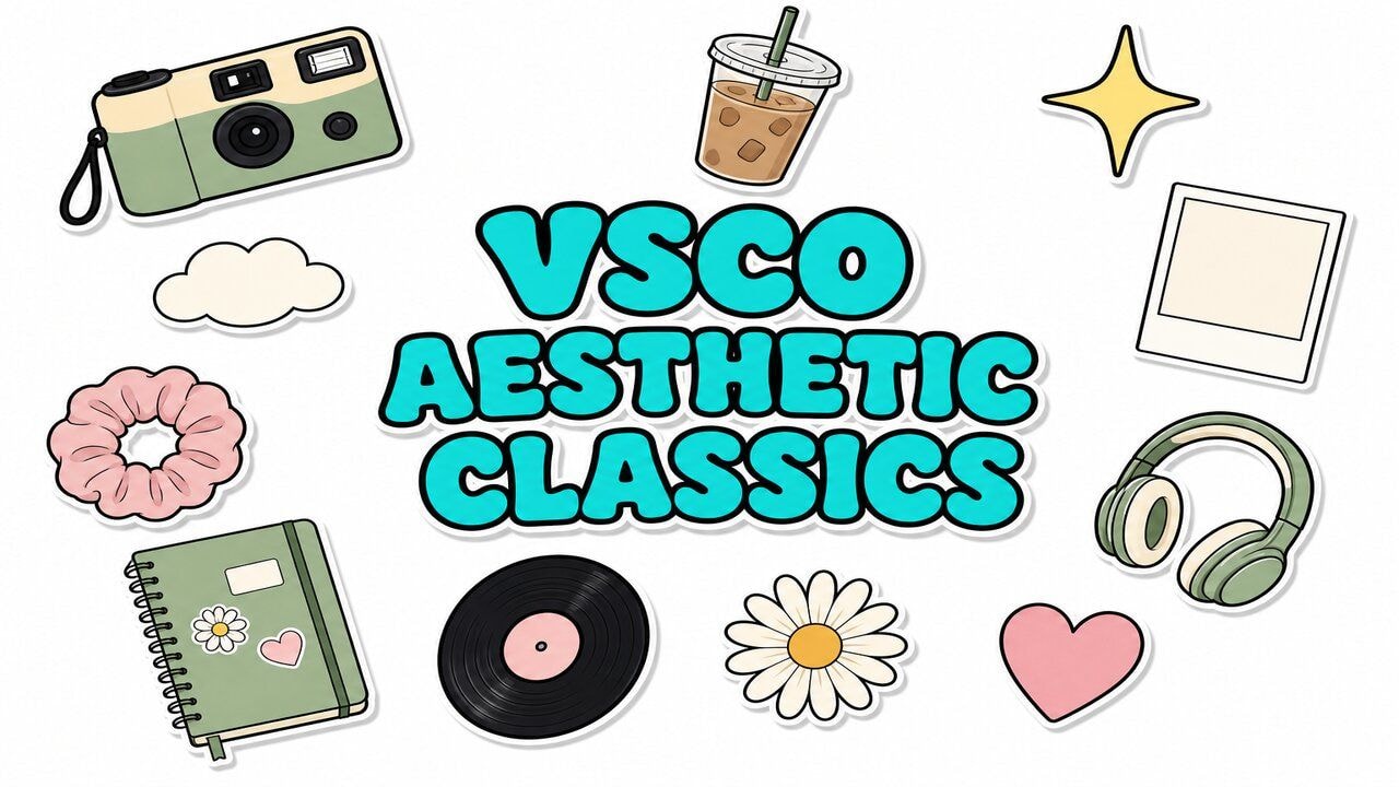 VSCO Aesthetic Classics custom cursor collection preview