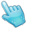 Water Leaf Glass Cursor pointer cursor