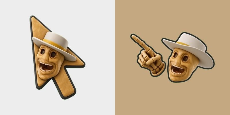 Western Skull Hat Cursor