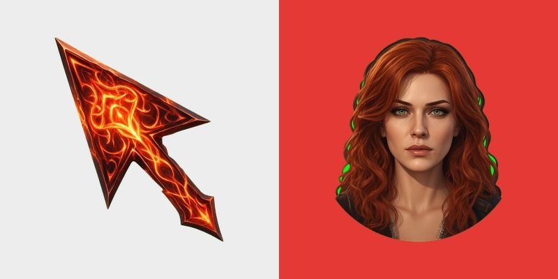 Witcher Triss Cursor