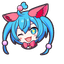 Wonderland Sekai Miku pointer cursor