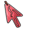Wormy Apple Cursor default cursor