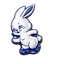 Y2K Blue Butterfly Cursor default cursor