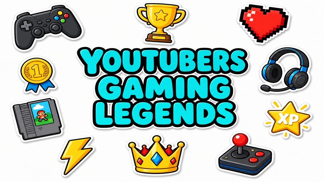 YouTubers Gaming Legends custom cursor collection preview