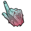 Zombie Eyeball Cursor pointer cursor