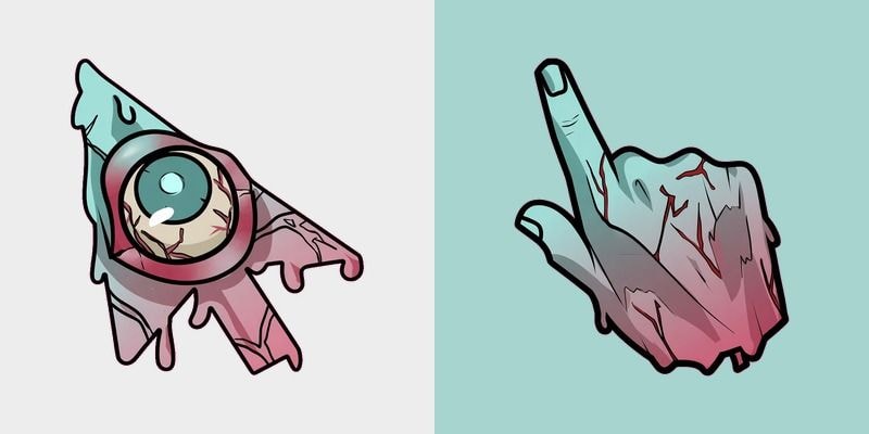 Zombie Eyeball Cursor