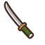 Zoro Sword Chibi Cursor default cursor